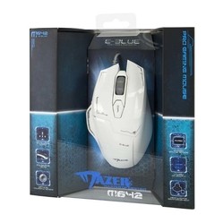 Myš optická herní E-Blue Mazer NEW bílá, USB