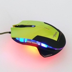 Myš optická herní E-Blue Mazer R zelená, USB