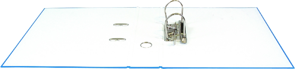 Pořadač pákový Donau PP/karton modrý světle klasik 75mm 