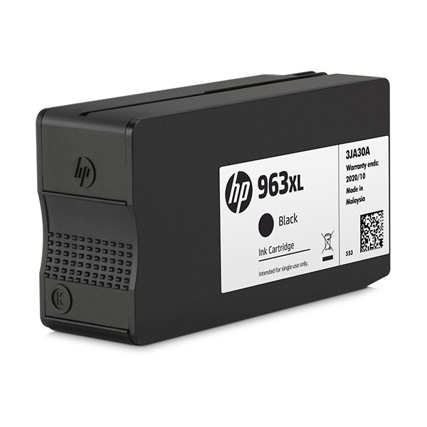 Cartridge HP 3JA30AE, č.963XL, černá, 2000str., 48 ml, orig.