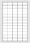 Etikety bílé  38 x 21,2 mm (100 listů á 65 etiket) Spoko