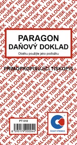 NCR Paragon / daň.doklad, 80x150mm, 50 listů, BAL PT010