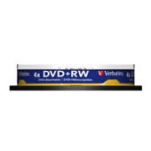 DVD+RW 4,7GB Verbatim  4x, spindl 10 ks, cena za bal.