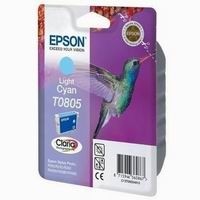 Cartridge EPSON T0805 světle modrá ( 7,4 ml) orig.
