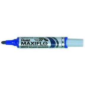 Značkovač Pentel MWL5M-A MaxiFlo stíratelný modrý