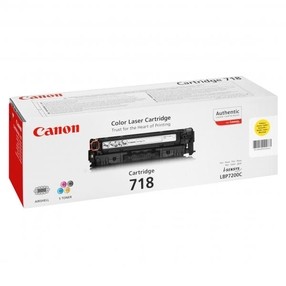 Toner Canon Cartridge CRG-718 žlutá (2.900 str.) orig. pro MF8350