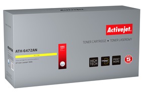 Toner HP Q6472A (502A) / Canon CRG-711Y žlutý, (4000 stran) ActiveJet New OPC ATH-6472AN