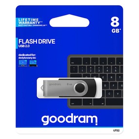 USB flash disk   8 GB,USB 2.0 Goodram Twister černý