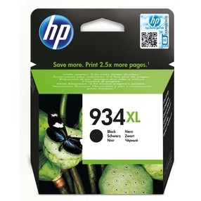 Cartridge HP C2P23AE černá č.934XL (1.000 str., 25,5 ml.) orig.