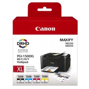 Cartridge Canon PGI-1500XL Multipack CMYK (34,7 + 3x 12ml) orig.