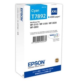 Cartridge EPSON T7892 modrá (34ml, 4.000 str.) orig.