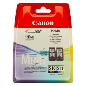 Cartridge Canon PG-510BK/CL-511 černá/barevná (9ml/9ml) orig.