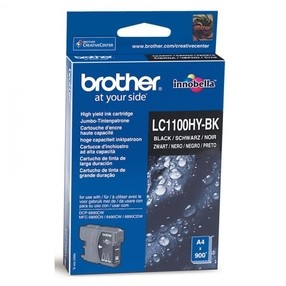 Cartridge Brother LC-1100HYBK černá (900 str.) orig