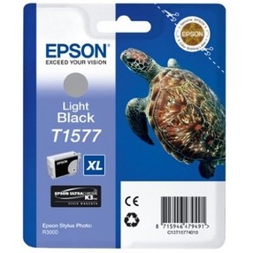 Cartridge EPSON T1577 světle černá (25,9 ml) orig.