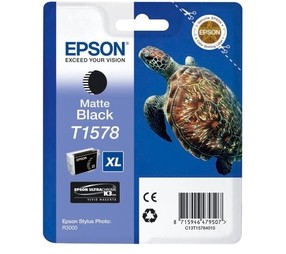 Cartridge EPSON T1578 matná černá (25,9 ml) orig.