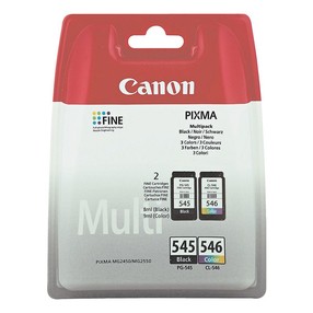 Cartridge Canon PG-545/CL-546 MULTIPACK (2x 180 str., 2x 8 ml.) orig.