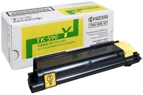 Toner Mita Kyocera TK-590Y žlutý pro FS-C2026 (5.000 str.) orig.