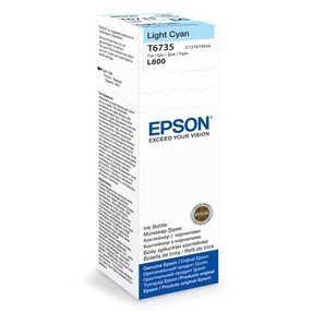 Cartridge EPSON T6735 světle modrá (70 ml.) orig.
