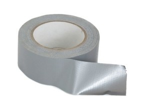 Páska lepící stříbrná Duct Tape 48x50m, s textilním vláknem