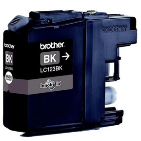 Cartridge Brother LC-123Bk černá (600 stran) orig.