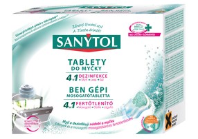 Sanytol tablety do myčky - 40 tablet (4V1, all-in-one)