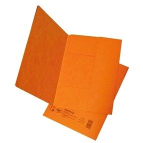Mapa odkládací tříklopá A4 oranžová PREŠPÁN