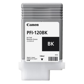 Cartridge Canon PFI-120BK černá 130ml, orig.