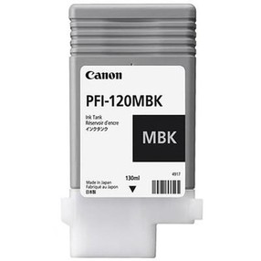 Cartridge Canon PFI-120MBK matná černá 130ml,orig.