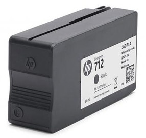 Cartridge HP 3ED71A černá č.712 XL (80ml) pro T230/ T250/T630/T650 orig.