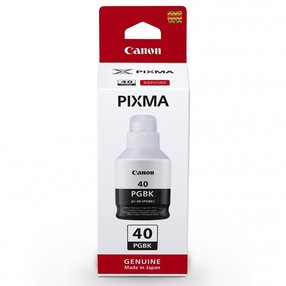 Cartridge Canon GI-40 PGBK černá, (170 ml.)  3385C001, 6.000 str. orig.