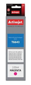 Cartridge EPSON T6643 červená (100 ml.) pro L365, L210, L655 Activejet AE-664M