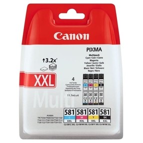 Canon originální multipack CLI-581XXL CMYK, 4x11.7ml, 1998C005