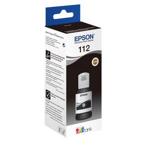 Cartridge EPSON C13T06C14A, č.112 EcoTank, black, pro L15150, L15160, (127ml)., orig.
