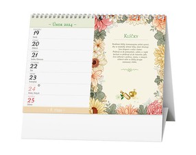 Kalendář stolní Domácí lékárna (Renata Raduševa Herber) 2024