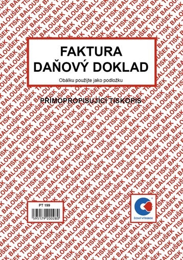 NCR Faktura / daň.dokl. A5, 50 listů, BAL PT199