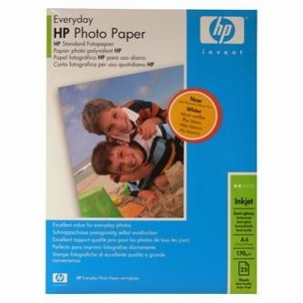 Fotopapír HP Everyday Photo Paper Semi-Glossy 200g/m2, A4, bal. 25ks, Q5451A