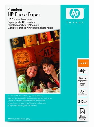 Fotopapír HP Advanced Photo Paper Glossy 250g/m2,  A4 bal.25 listů Q5456A
