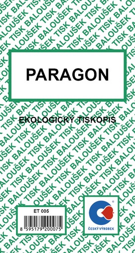 Paragon 80x150mm, 50 listů, BAL ET005