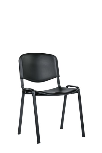 Židle konf. TAURUS PN ISO plast P10 černá