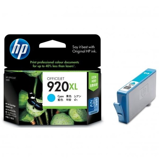 Cartridge HP CD972AE modrá č.920XL (700 str.)  orig.