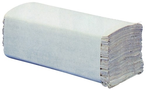 Ručník papírový 5000 ks šedý, "Z-Z" 1vr.
