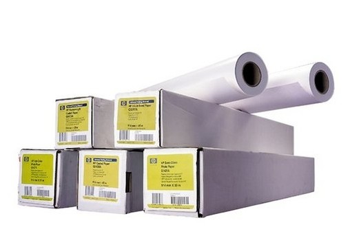 Papír plotrový HP 131g/m2  610mm x 30,5m Universal Heavyweight Coated Paper, Q1412B