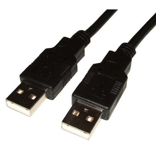 Kabel USB 2.0 A-A, plug/plug, 1,8m