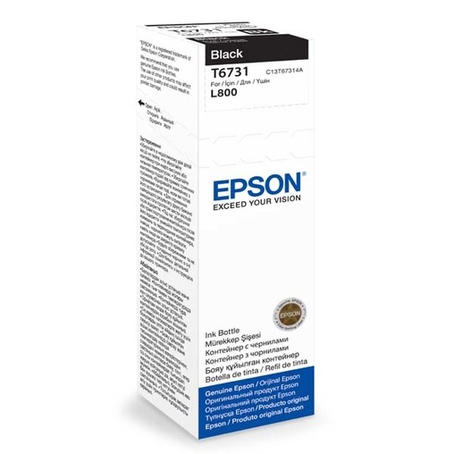 Cartridge EPSON T6731 černá (70 ml.) orig.