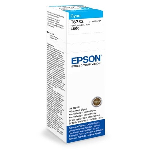 Cartridge EPSON T6732 modrá (70 ml.) orig.