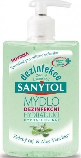 Sanytol Dezinfekční mýdlo hydratující 250 ml