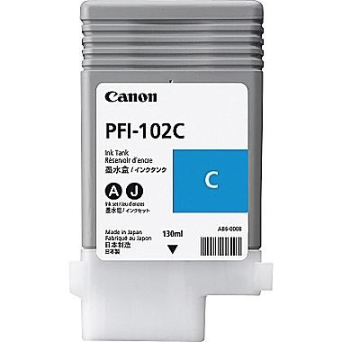 Cartridge Canon PFI-102c modrá orig.