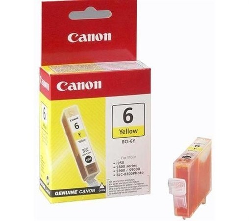 Cartridge Canon BCI-6Y žlutá (13ml) orig.