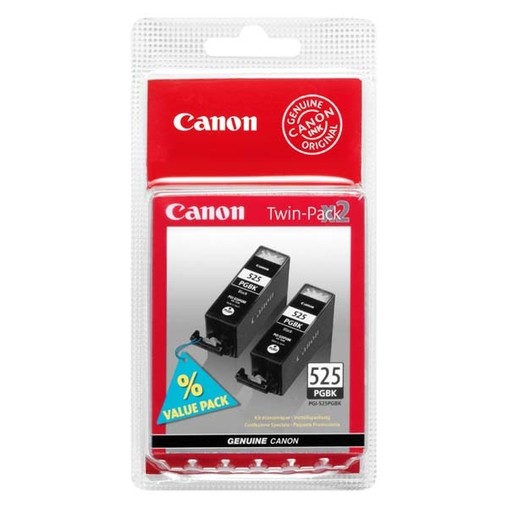 Cartridge Canon PGI-525Bk černá DOUBLE PACK (2x 19ml,2x 340str.) orig.